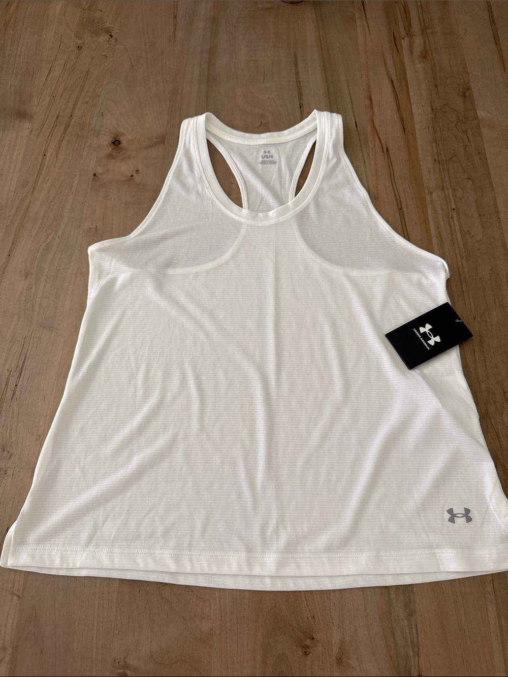 Under Armour White Women's Racerback Training Tank